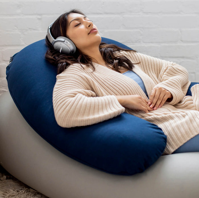 Zero-Gravity Bean Bag Chair, by Moon Pod